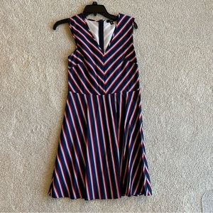 Red white and blue Dress